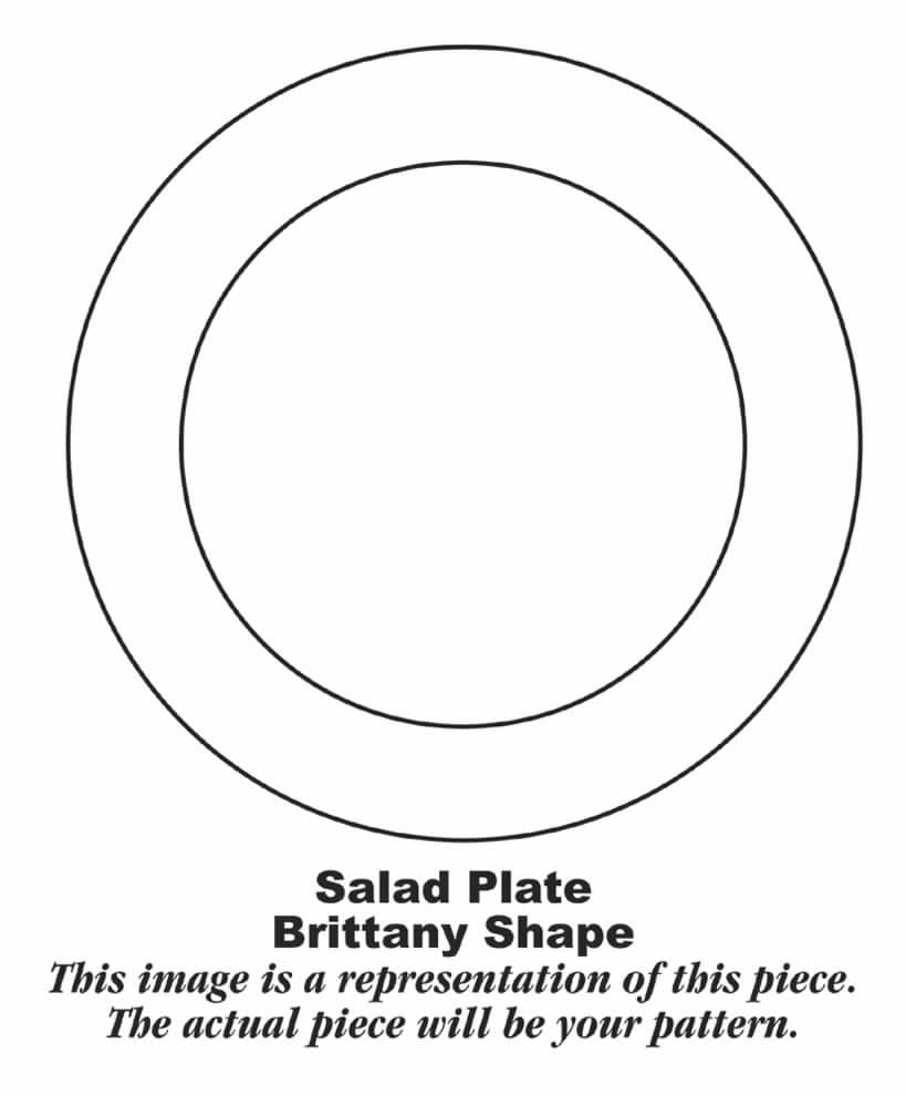 B1323 Salad Plate by Homer Laughlin -1