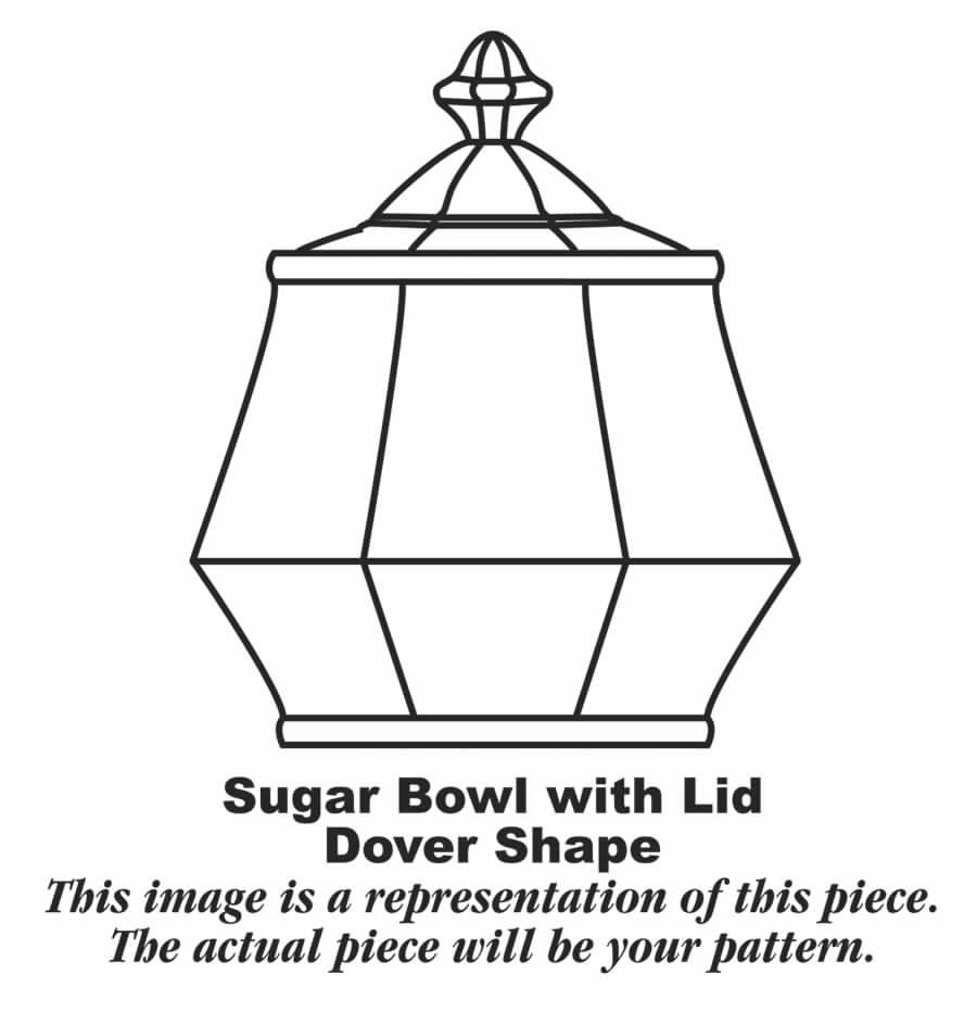 HLC701 Sugar Bowl & Lid by Homer Laughlin -1