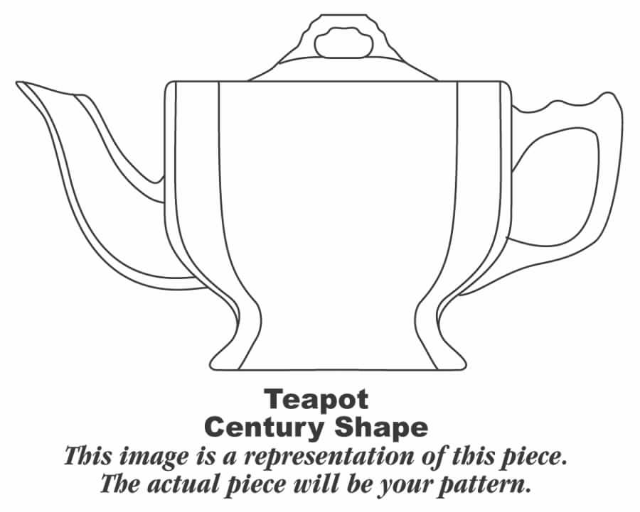 Riviera Cobalt Blue Teapot & Lid by Homer Laughlin -1