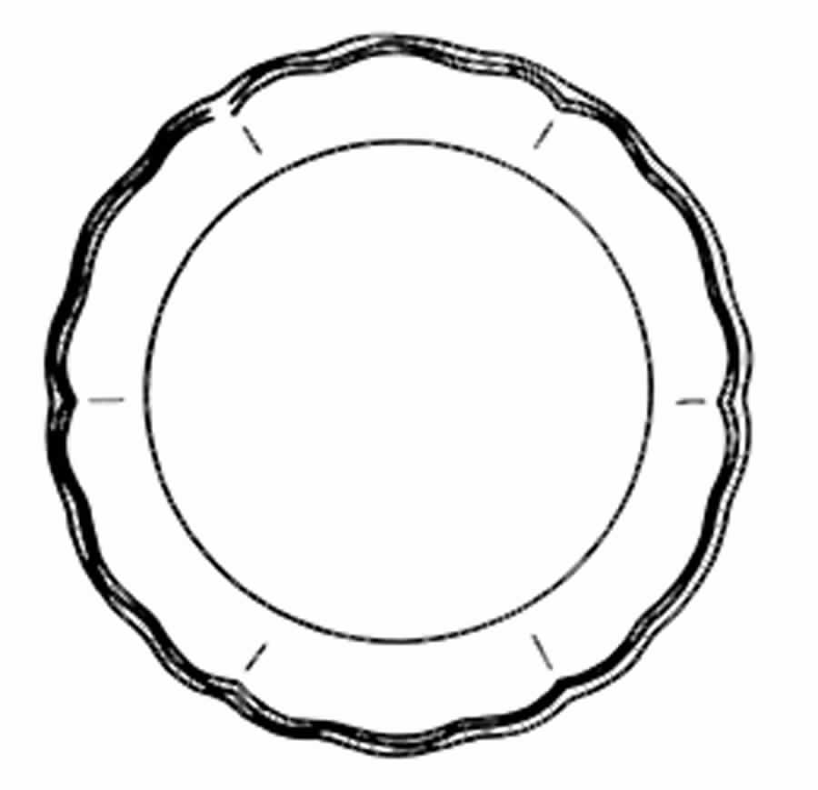 Honeywall Chop Plate (Round Platter) by Spode-1
