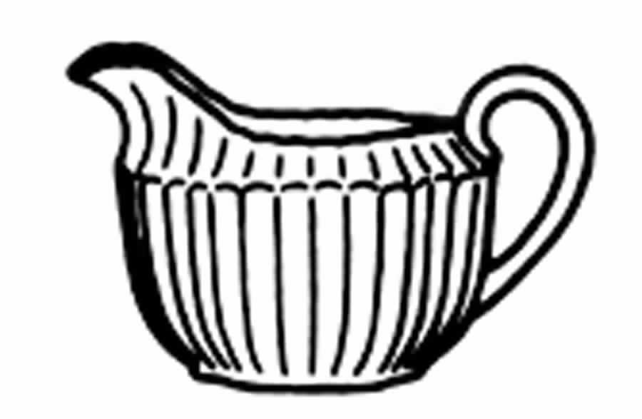 Chelsea Garden (Gold Trim) Creamer by Spode-1