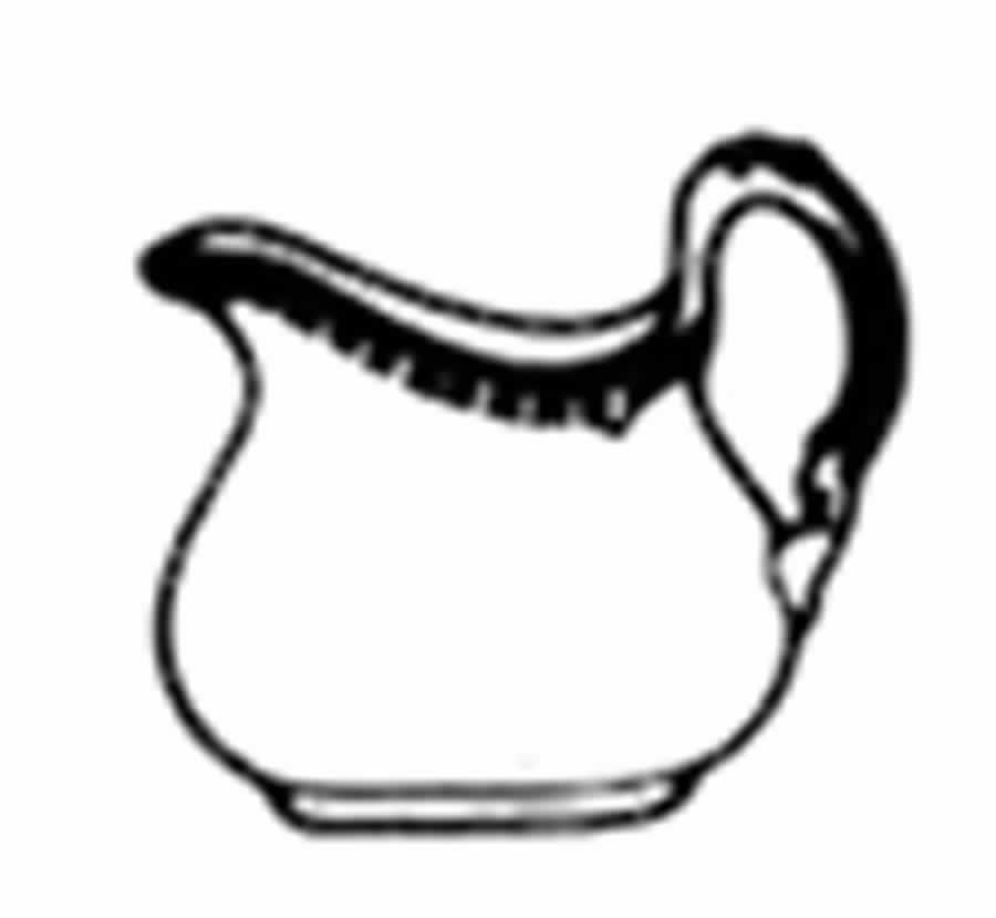 Tower Blue (Game Bird In Center) Creamer by Spode-1