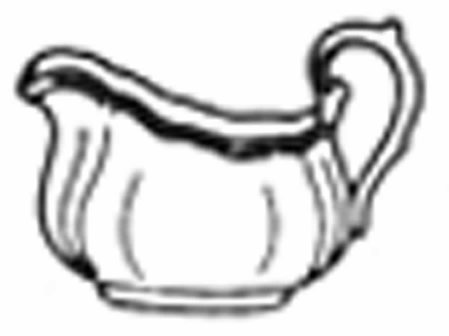 Hunting Scenes Cobalt Blue Creamer by Spode-1