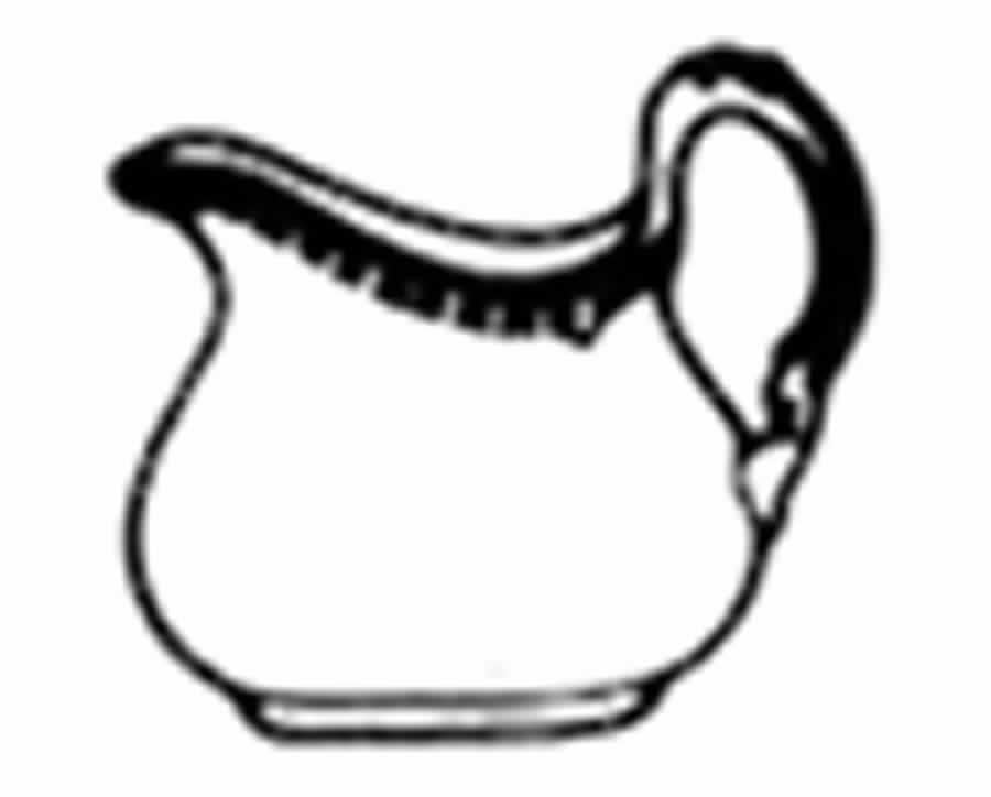 Gainsborough (Gadroon) Mini Creamer by Spode-1