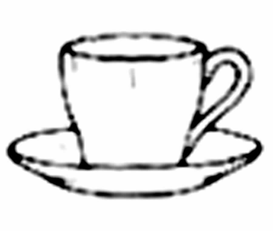 Polka Dot Blue Flat Demitasse Cup & Saucer Set by Spode-1