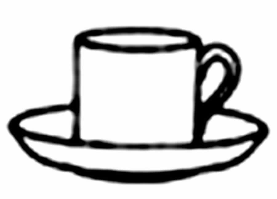 Argent Flat Demitasse Cup & Saucer Set by Spode-1