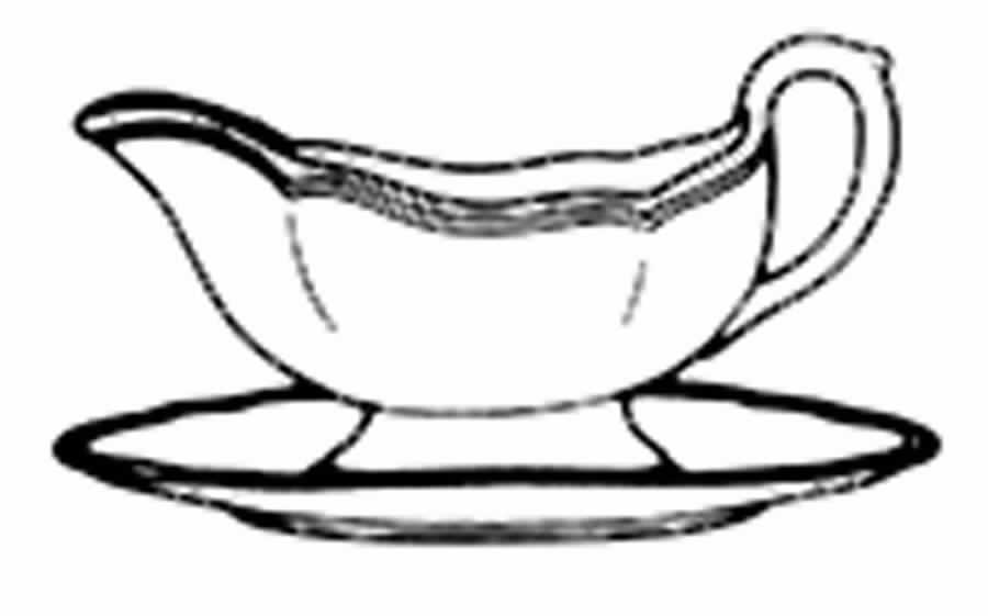 Polka Dot Blue Gravy Boat & Underplate by Spode-1