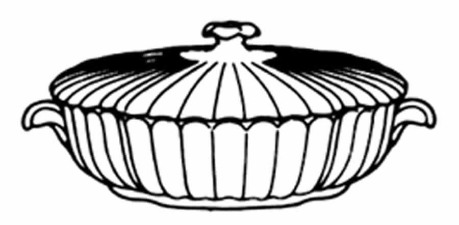 Canterbury Oval Covered Vegetable by Spode-1