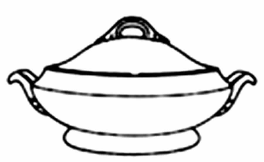 Spode's Garden Oval Covered Vegetable by Spode-1