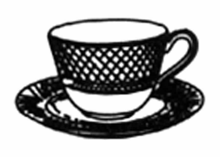 Queen's Bird Footed Cup & Saucer Set by Spode-1