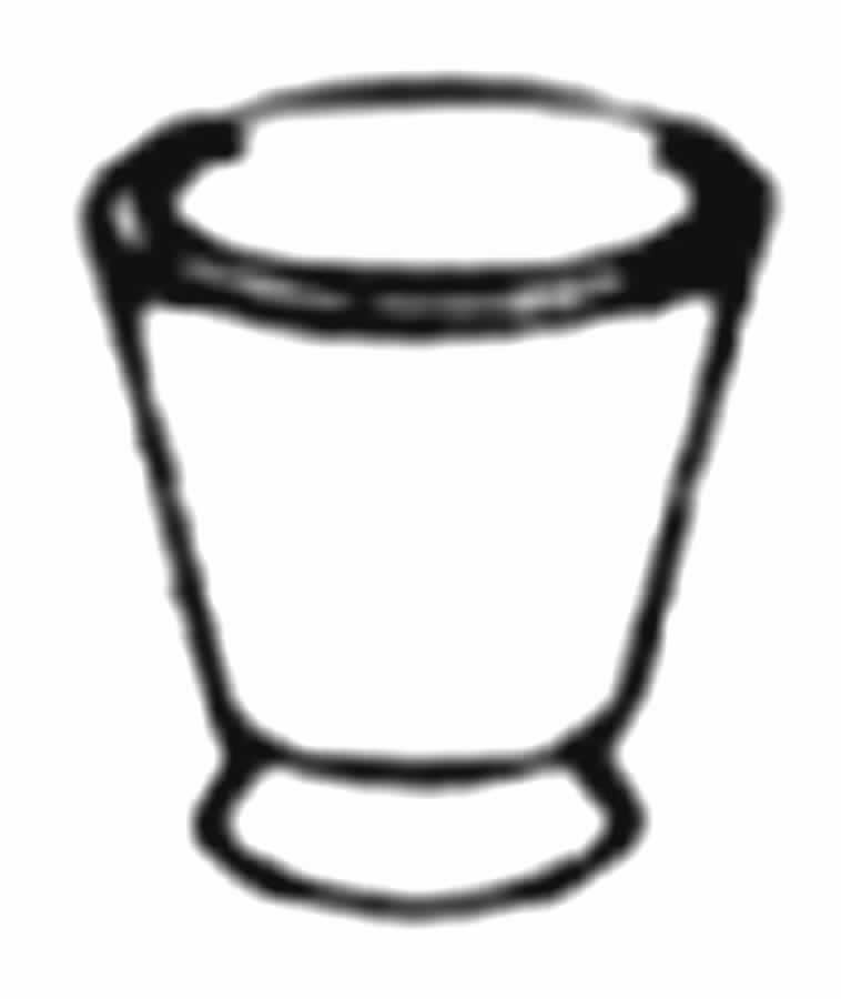 Trade Winds Black Single Egg Cup by Spode-1