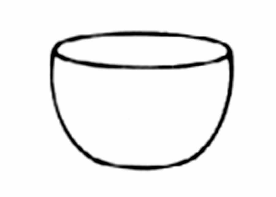 Gloucester Red (Bone) Open Rice/Sugar Bowl by Spode-1