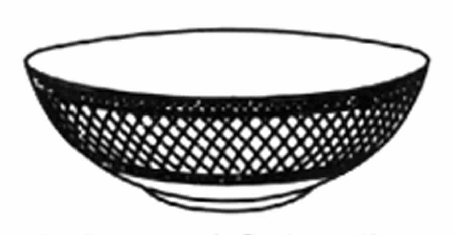 Mansard Platinum 9" Salad Serving Bowl by Spode-1