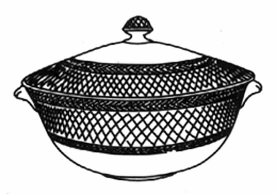 Mansard (Off White, Earthenware) Tureen &  Lid by Spode-1