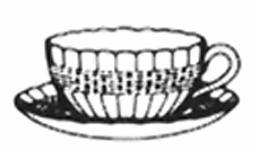 Primrose Blue and Yellow Footed Cup & Saucer Set by Spode-1