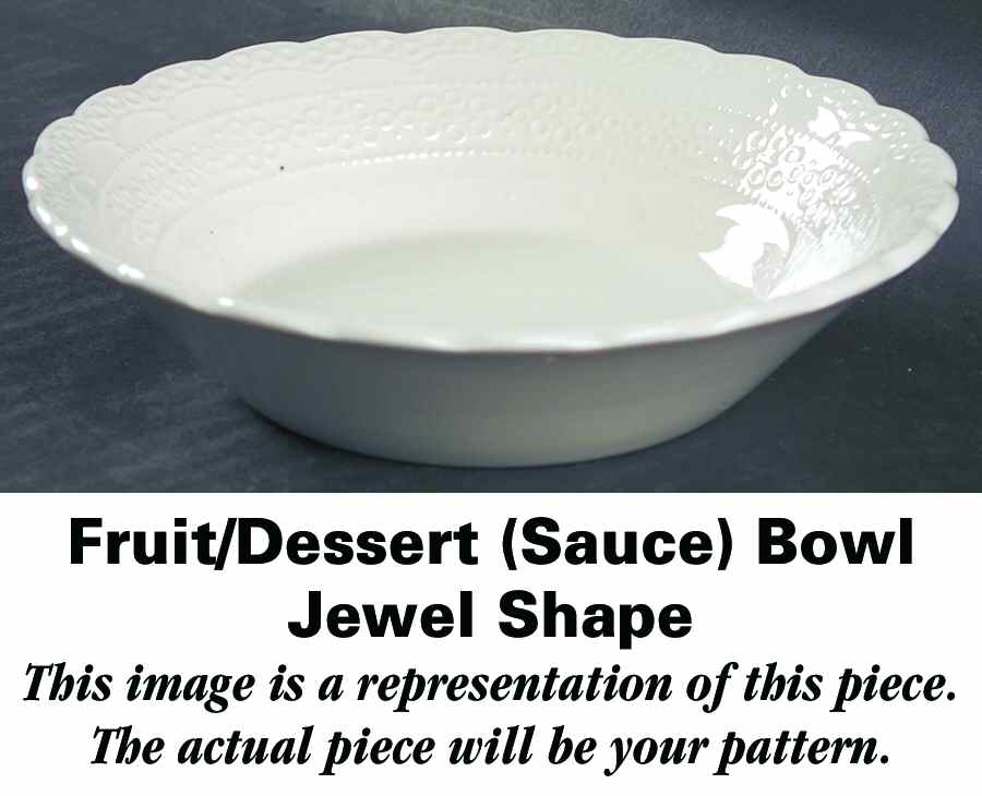 Old Concord Blue (Jewel) Fruit/Dessert (Sauce) Bowl by Spode-1