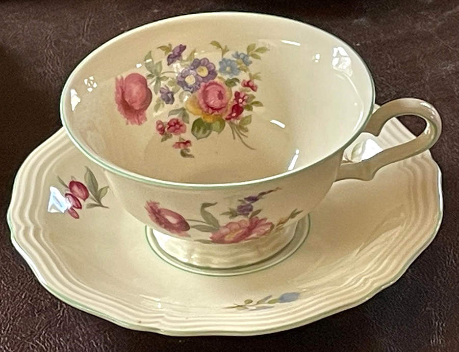 R1152 Footed Cup & Saucer Set by Rosenthal - Continental-1