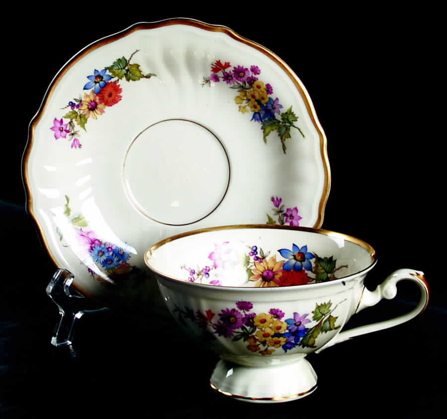 3036 Footed Cup & Saucer Set by Rosenthal - Continental-1