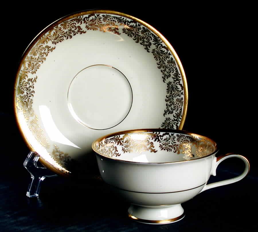 3161 Footed Cup & Saucer Set by Rosenthal - Continental-1