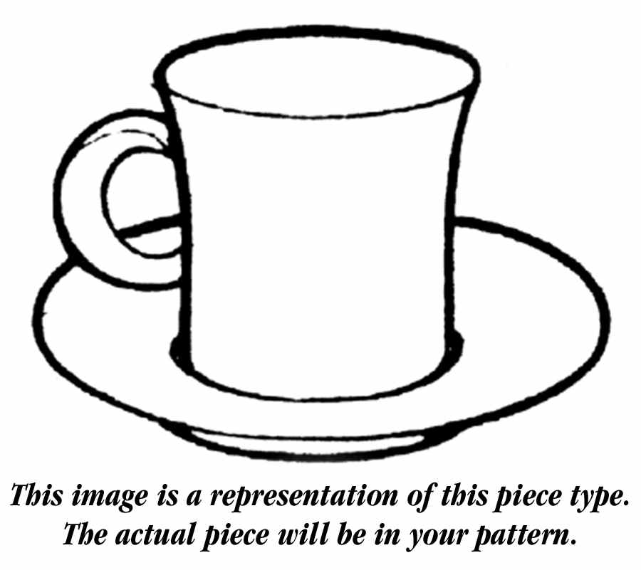 Western Sands Flat Cup & Saucer Set by Franciscan-1