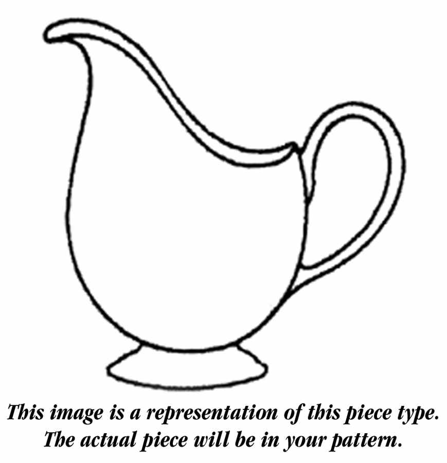 Merced Creamer by Franciscan-1