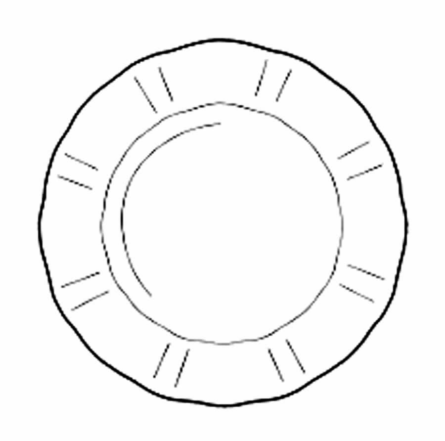 Milldale (Platinum) 14" Chop Plate (Round Platter) by Royal Crown Derby-1