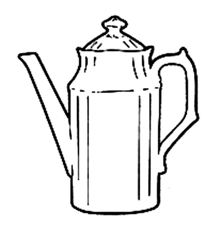 Honeysuckle Coffee Pot & Lid by Royal Crown Derby-1