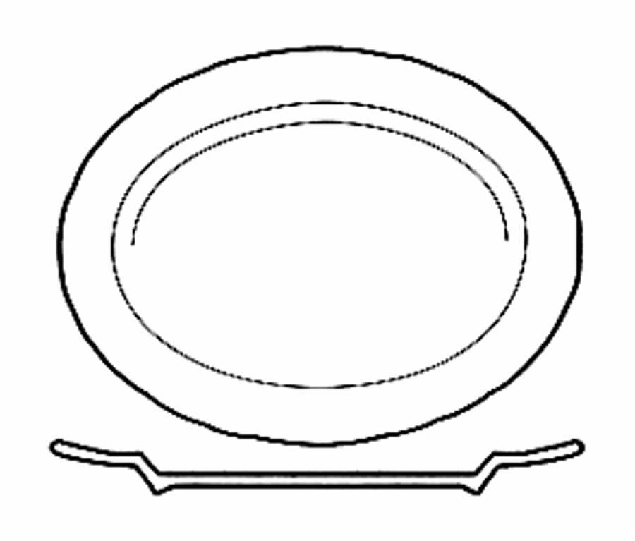 Melrose 11" Oval Serving Platter by Royal Crown Derby-1