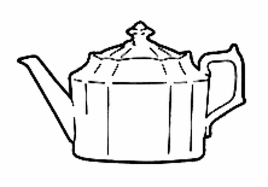 Rougemont (Ely Chelesa, Scalloped) Small Teapot & Lid by Royal Crown Derby-1
