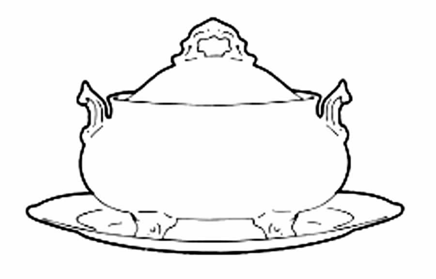 Grenville (Gold Trim) Underplate for Tureen by Royal Crown Derby-1