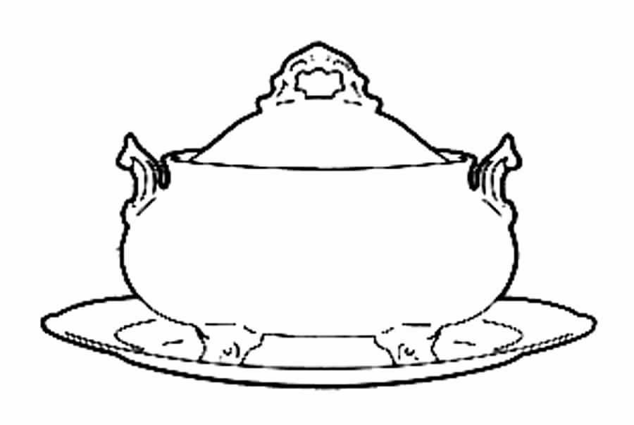 Darley Abbey Harlequin Green Tureen &  Lid by Royal Crown Derby-1