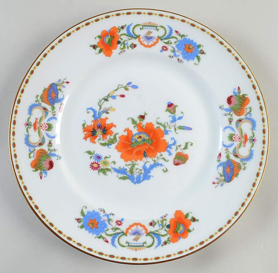 Vieux Chine (Empire, White) Dinner Plate by Raynaud-1