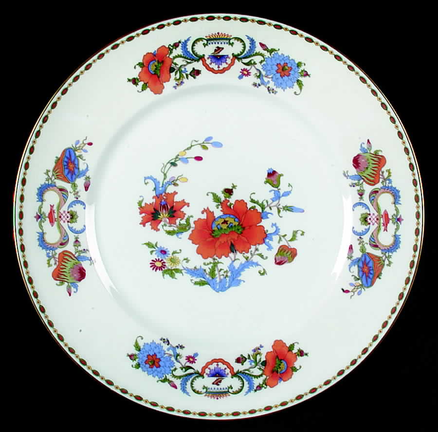 Vieux Chine (Empire, White) Dinner Plate by Raynaud-1