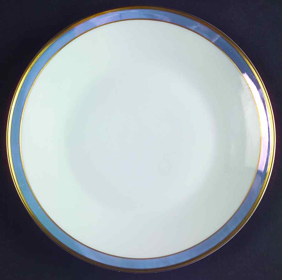 Gala Blue (Classic Rose Collection) Dessert/Pie Plate by Rosenthal - Continental-1