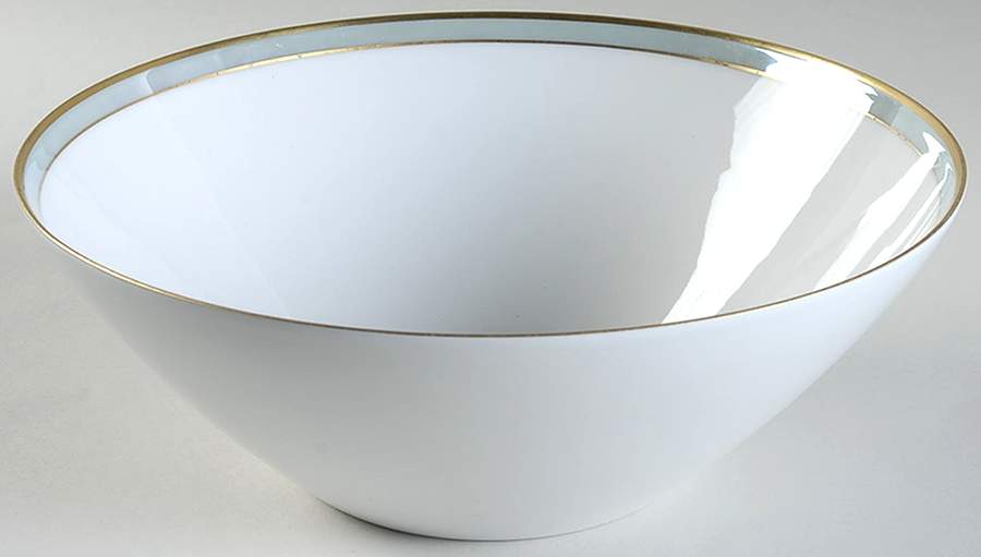 Gala Blue (Classic Rose Collection) 9" Round Vegetable Bowl by Rosenthal - Continental-1