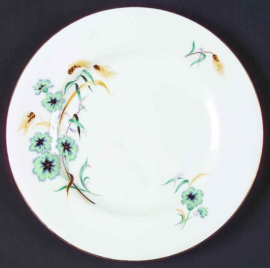 Cornflower Salad Plate by Royal Albert-1