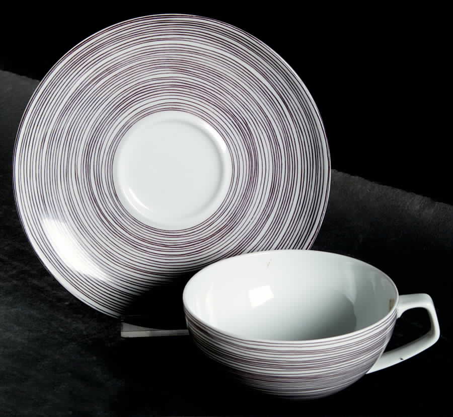 R1425 Flat Cup & Saucer Set by Rosenthal - Continental-1