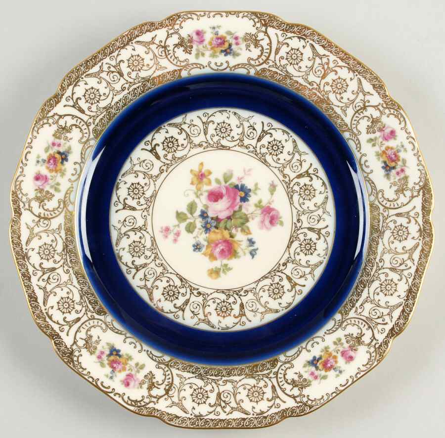 491 Dinner Plate by Royal Ivory (Czech, Germany)-1