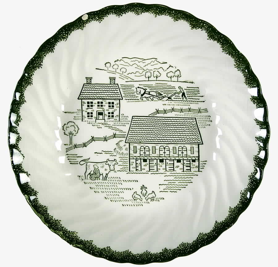 Countryside (Summer) Coupe Soup Bowl by Royal (USA)-1