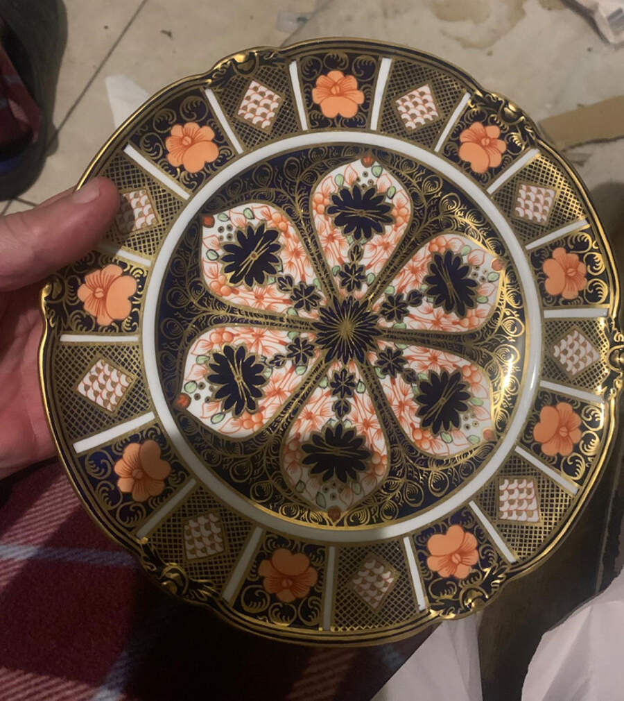 8706 Cake Plate by Royal Crown Derby-1