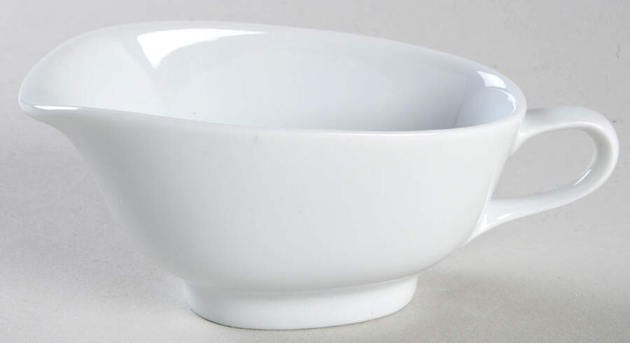 Epoque White Individual Gravy Boat by Rosenthal - Continental-1