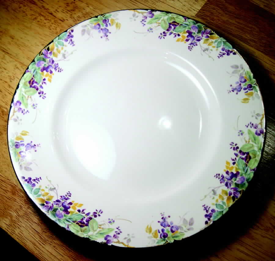 Wistaria Dinner Plate by Royal Doulton-1
