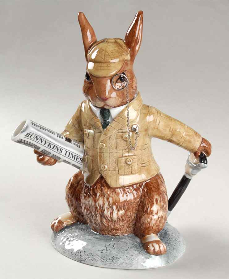 Bunnykins Country Manor Coffee Pot & Lid by Royal Doulton-1