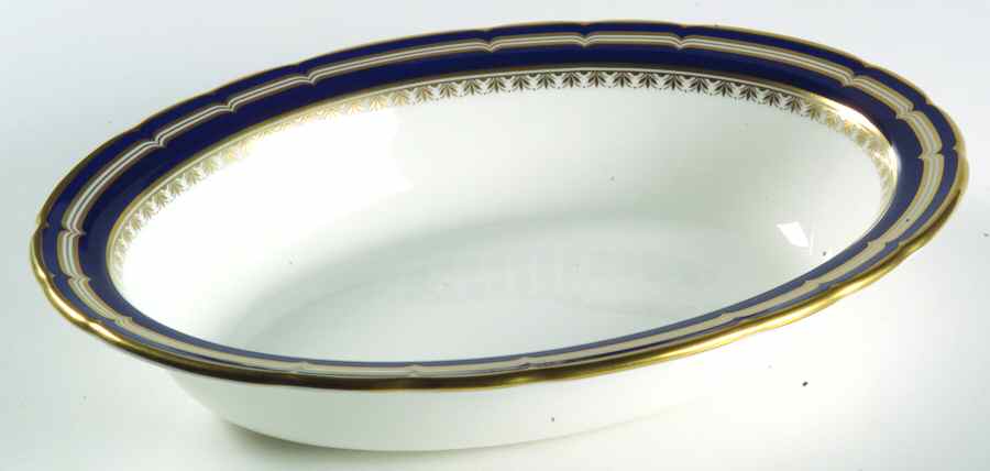 Ashbourne 9" Oval Vegetable Bowl by Royal Crown Derby-1