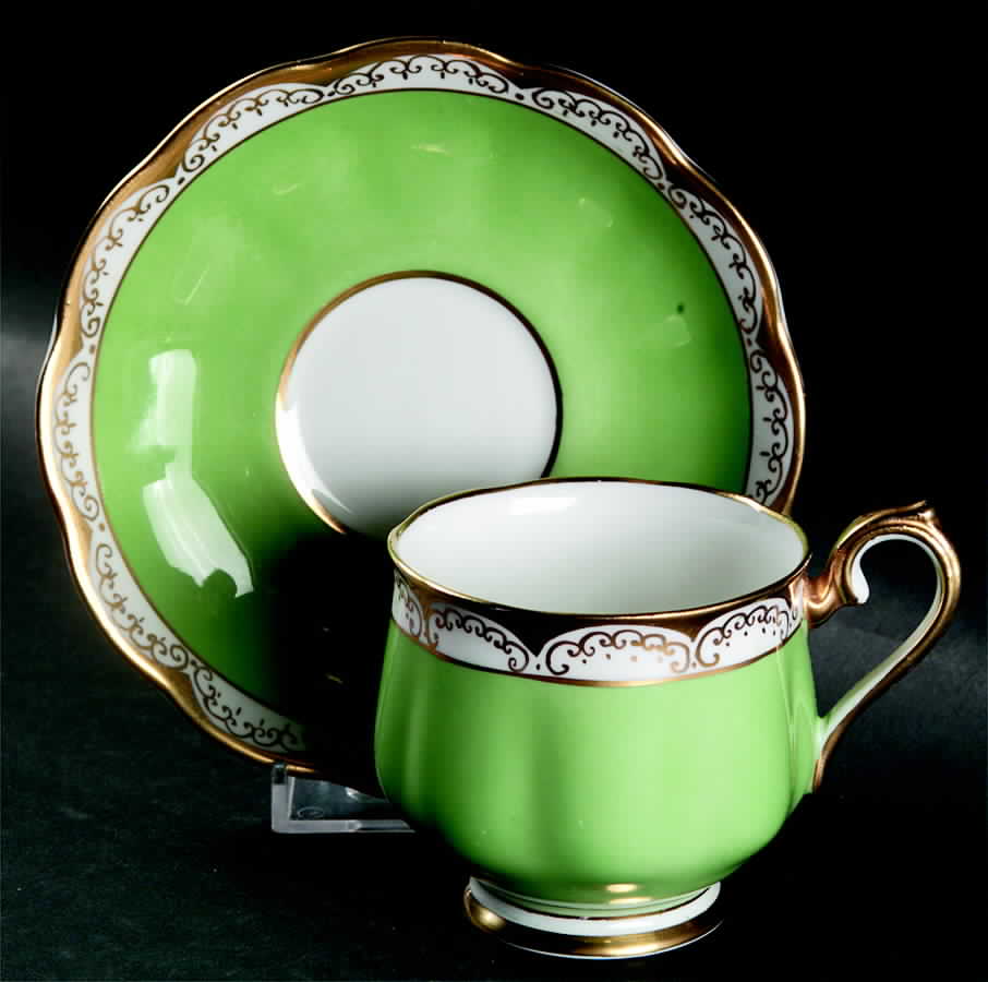 640 Footed Cup & Saucer Set by Royal Albert-1