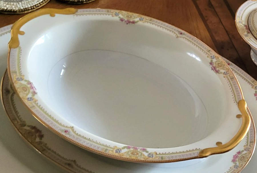 Reg19 10" Oval Vegetable Bowl by Regal (Japan)-1