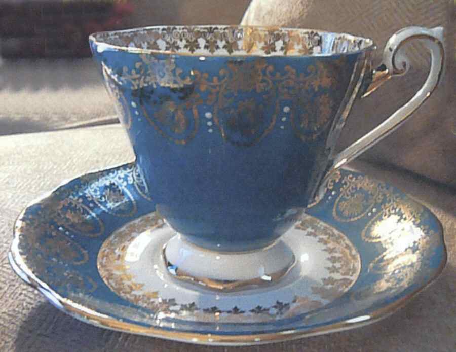 2007 Footed Cup & Saucer Set by Royal Standard-1