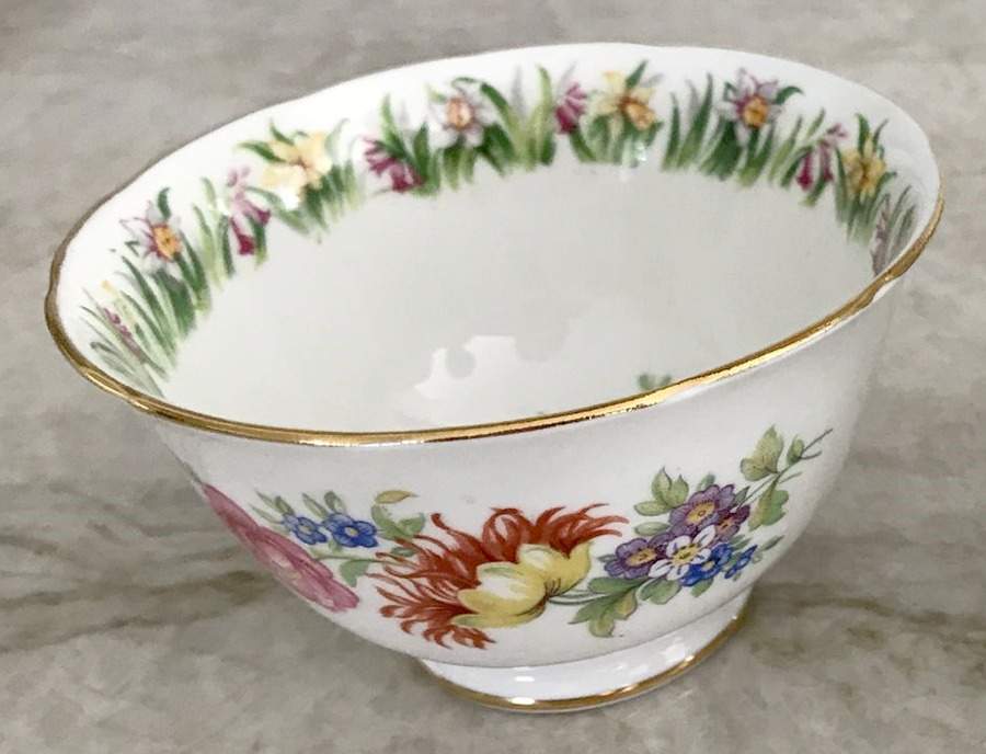 RCH34 Open Sugar Bowl by Royal Chelsea-1