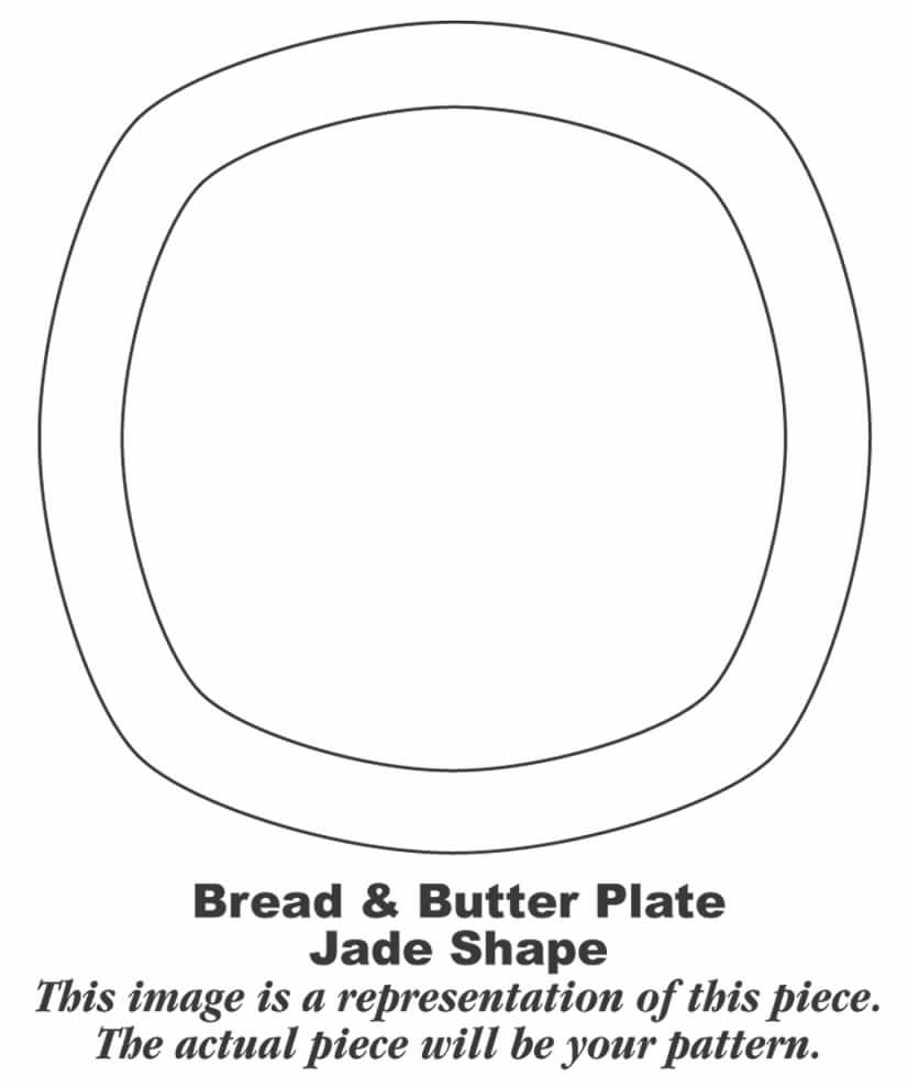 HLC541 Bread & Butter Plate by Homer Laughlin -1