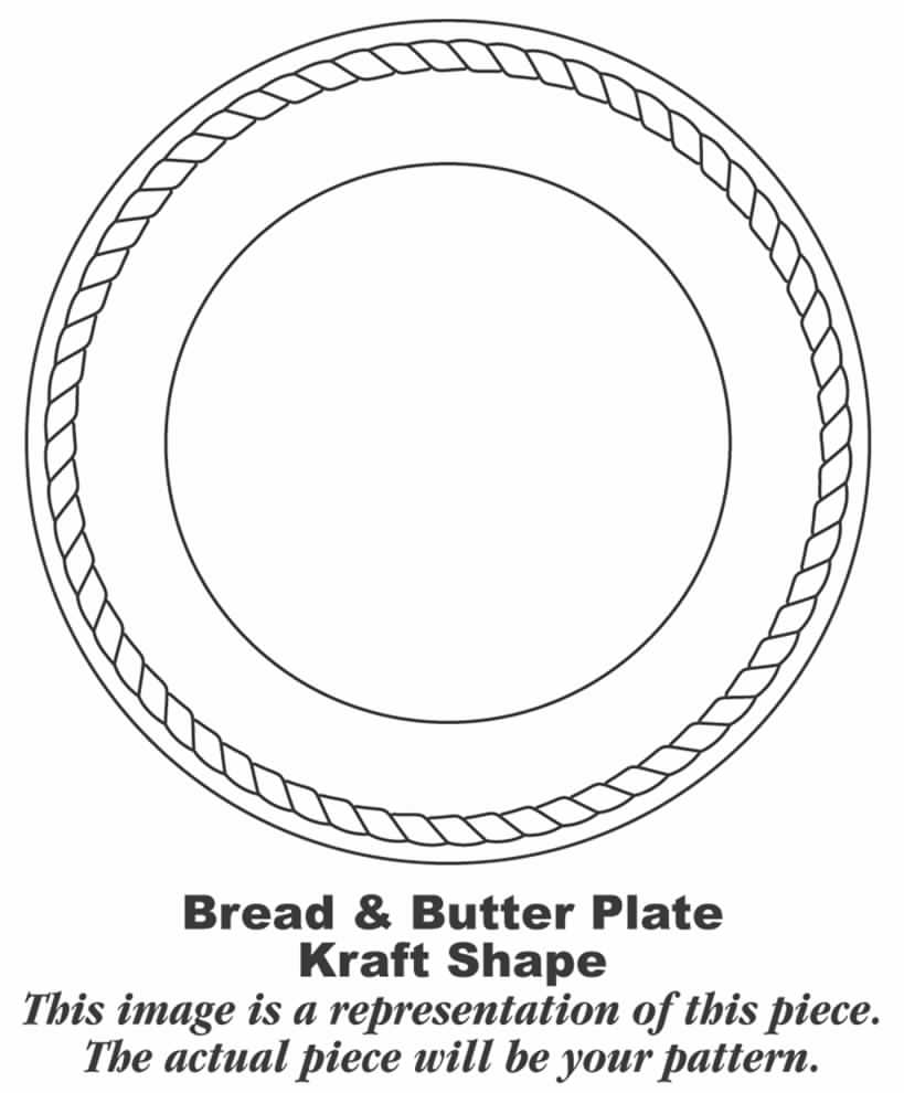 Historical America Red (Smooth) Bread & Butter Plate by Homer Laughlin -1